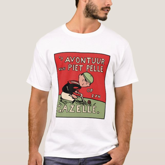 T-shirt Aventuras Bicicletas de Piet Pelle (Frente)