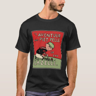 T-shirt Aventuras da bicicleta de Piet Pelle