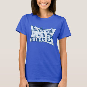 T-shirt Aves Bem Com Outros