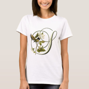 T-shirt Aves canoras S inicial