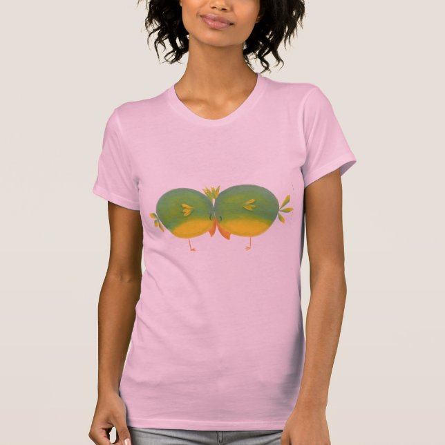 T-shirt Aves de Cartoon bobos (Frente)