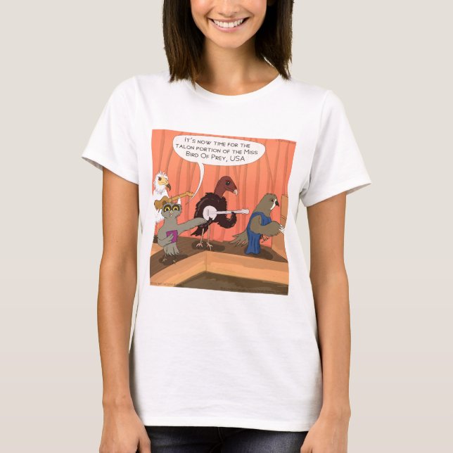 T-shirt Aves de Rapina Concurso de Talões (Frente)