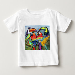 T-shirt Aves Tropicais