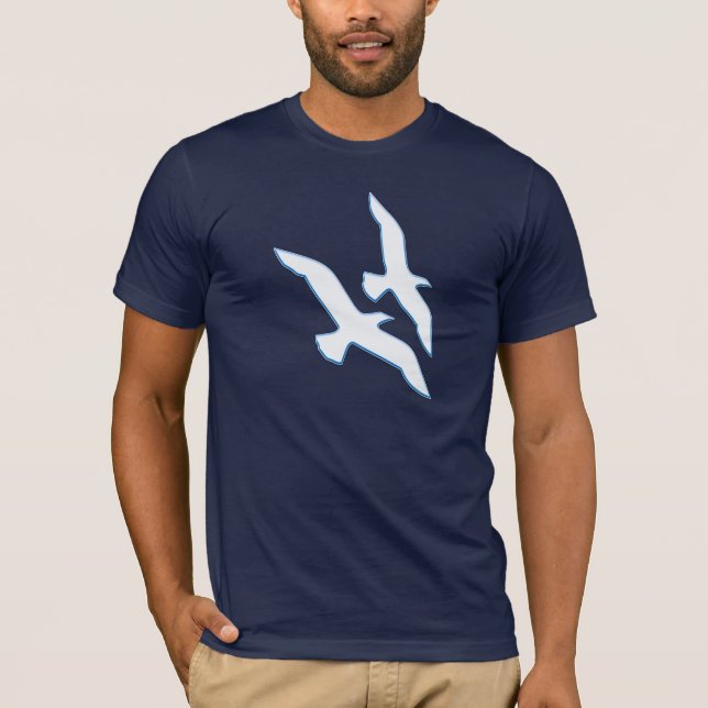 T-shirt Aves Voando (Frente)
