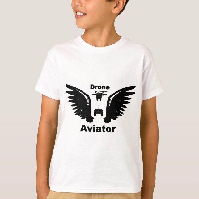 T-shirt Aviador de Drone (Frente)