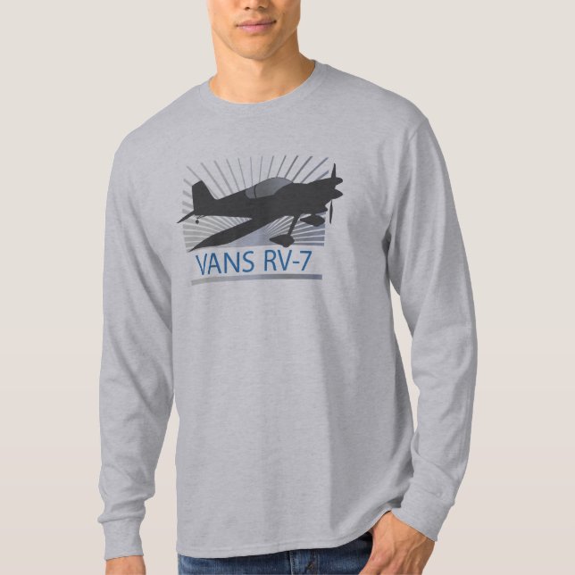 T-shirt Avião das camionetes RV-7 (Frente)