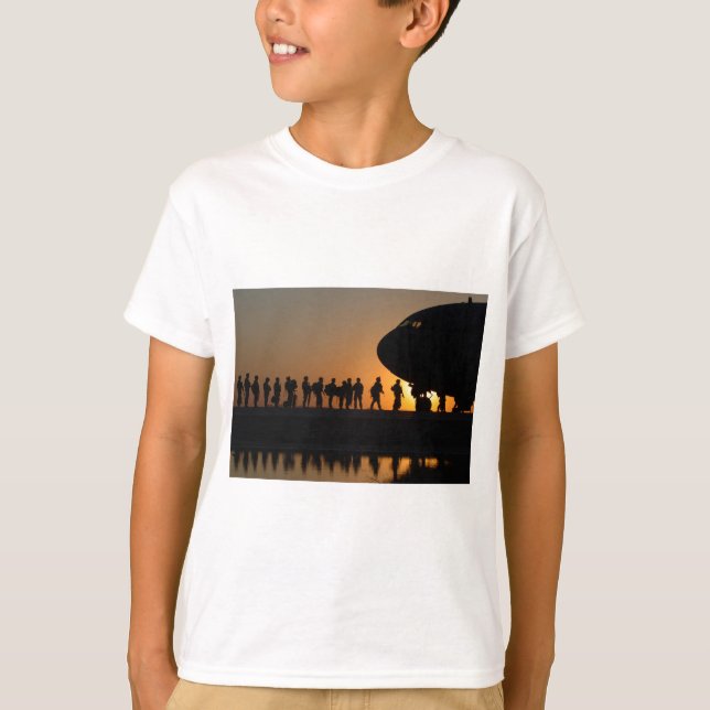 T-shirt Avião do Exército (Frente)