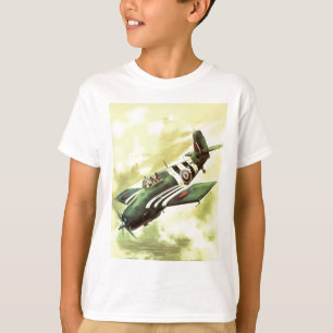 T-shirt Avião Vintage