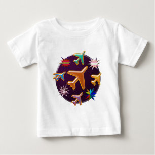 T-shirt Aviões