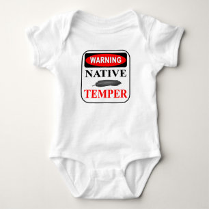 T-SHIRT AVISO TEMPERAMENTO NATIVO