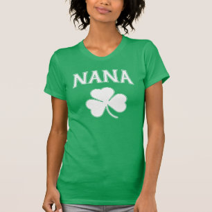 T-shirt Avó do trevo de Nana do irlandês