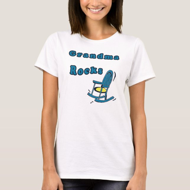T-shirt Avó Rocha-BL (Frente)