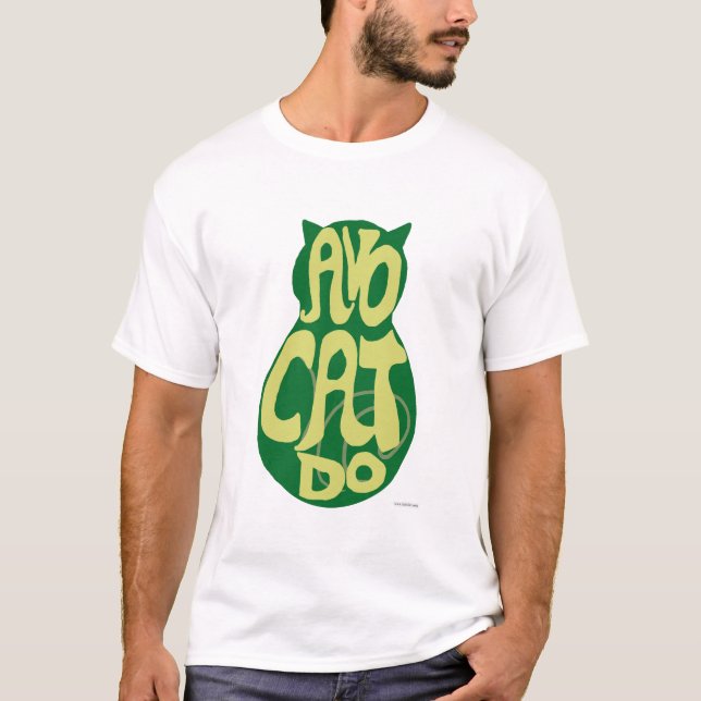 T-shirt AvoCatdo Avocado Cat (Frente)