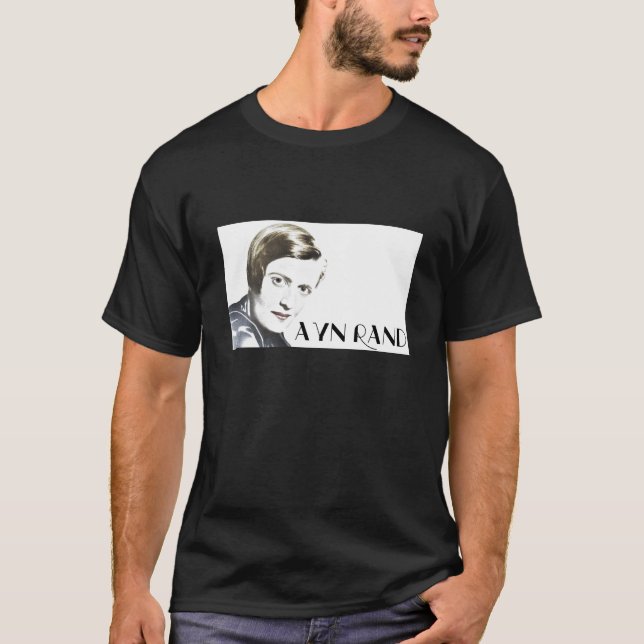 T-shirt Ayn Rand (Frente)