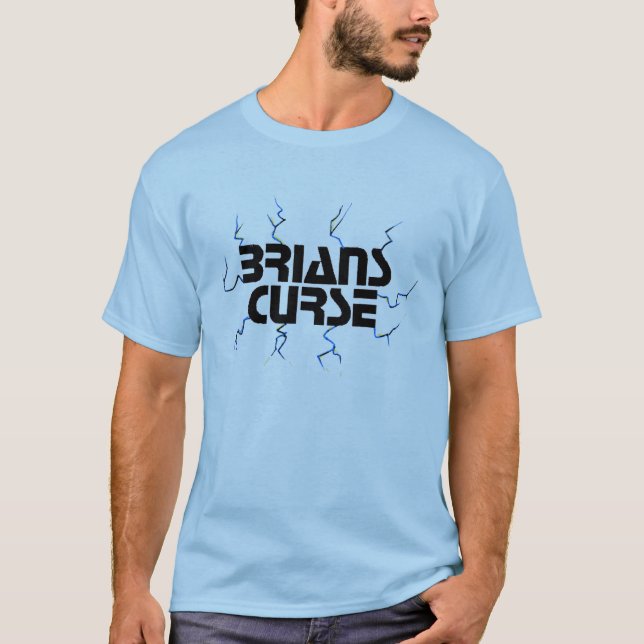 T-shirt Azuis da praga de Brians (Frente)
