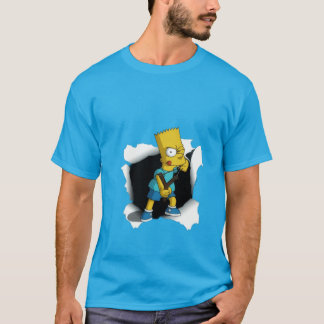 T-shirt azul