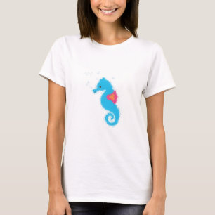 T-shirt Azul - Caricatura