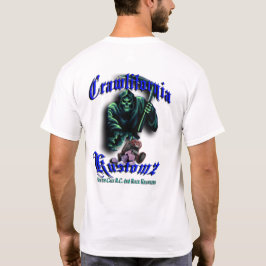 T-shirt Azul Crawlifornia Kustomz