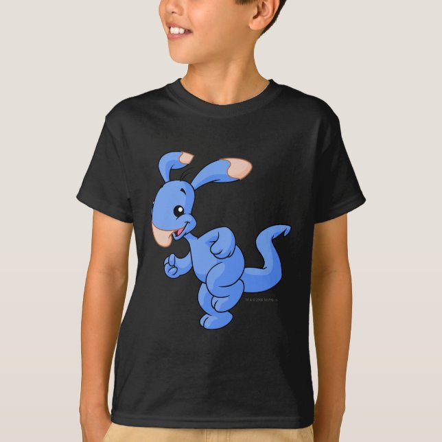 T-shirt Azul de Blumaroo (Frente)