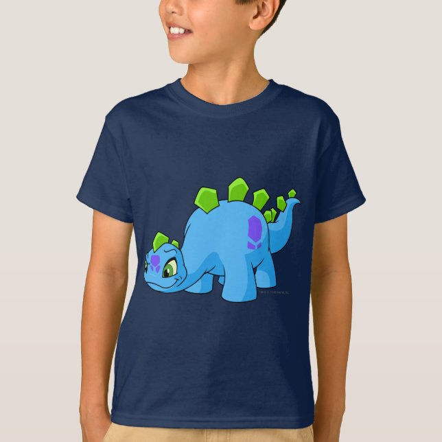 T-shirt Azul de Chomby (Frente)