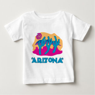 T-shirt Azul do deserto da arizona