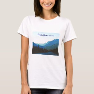 T-shirt Azul do jaspe de Banff