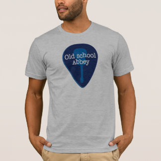 T-shirt azul do logotipo