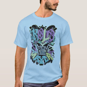 T-shirt Azul do Mayor T de Rolo IV