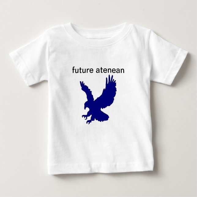 T-shirt Azul Eagle de Ateneo (Frente)
