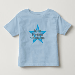 T-shirt (azul) futuro dos miúdos do Showstopper d