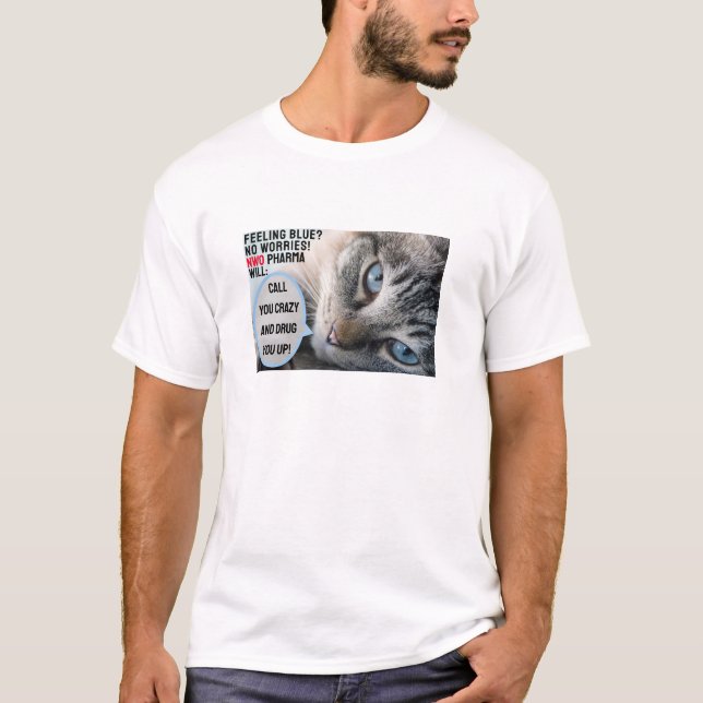 T-Shirt Azul (leve) (Frente)