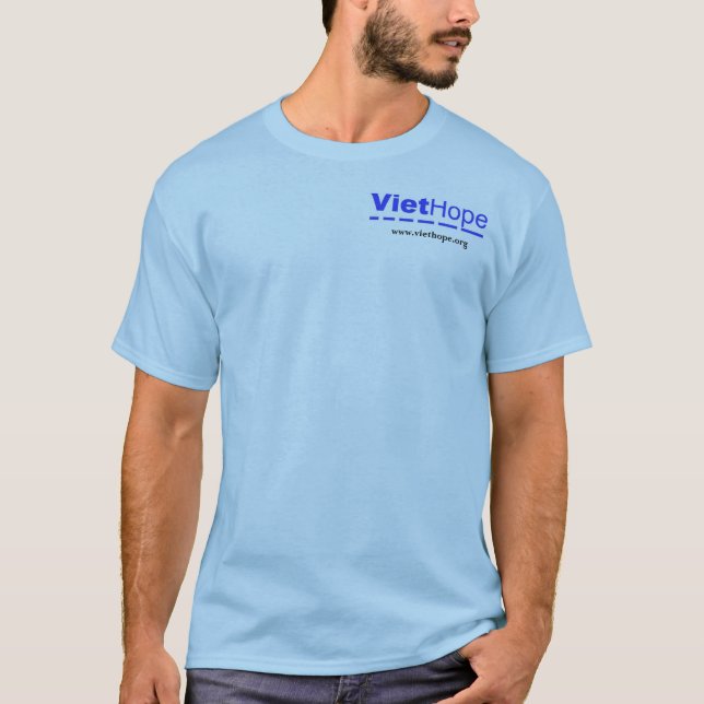 T-SHIRT AZUL "veleiros" (LOGOTIPO na PARTE (Frente)