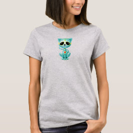T-shirt Azul-zombie Sugar Kitten
