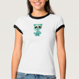 T-shirt Azul-zombie Sugar Kitten
