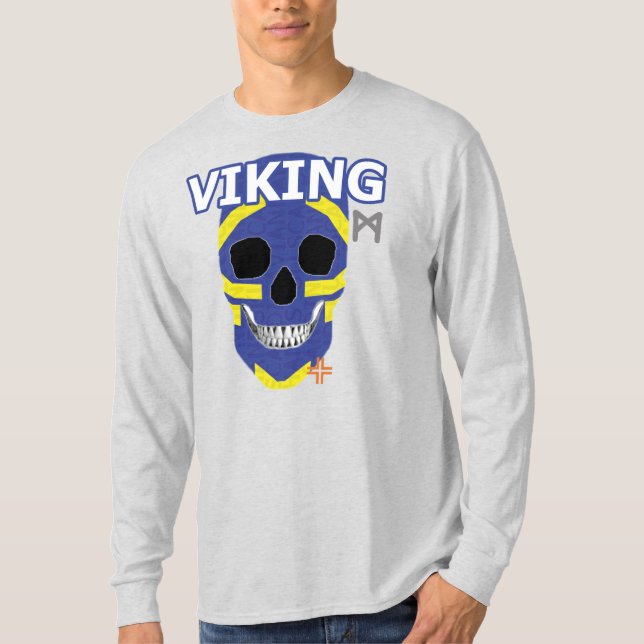 T-Shirt B2 de Longa Distância de Viking Mano (Frente)