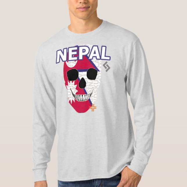 T-Shirt B2, Nepal de Leve Longa Distância (Frente)