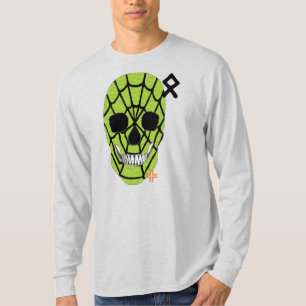 T-Shirt B2 Verde de Longa Superfície da Web HANDSK