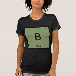 T-shirt B - Símbolo da Tabela Periódica de Química de Pesc