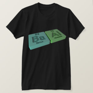 T-shirt Baal como vagabundos bário e alumínio do Al