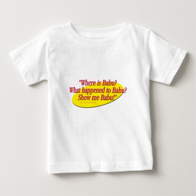 T-shirt Babu! … (Frente)