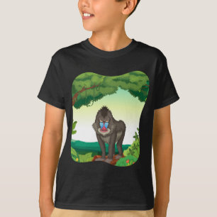 T-shirt Babuíno