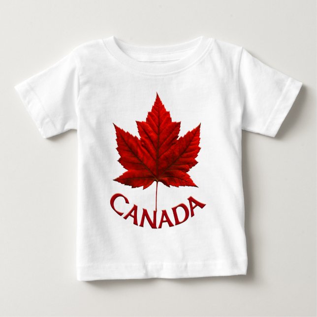 T-shirt Baby Canada Souvenir Creeper Baby Canada Romper (Frente)