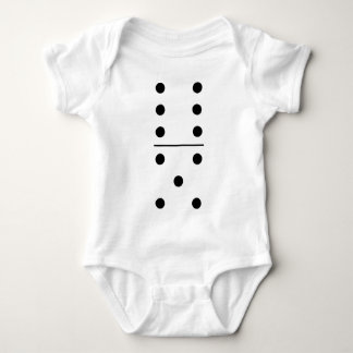 T-shirt Baby Dominoe Costume