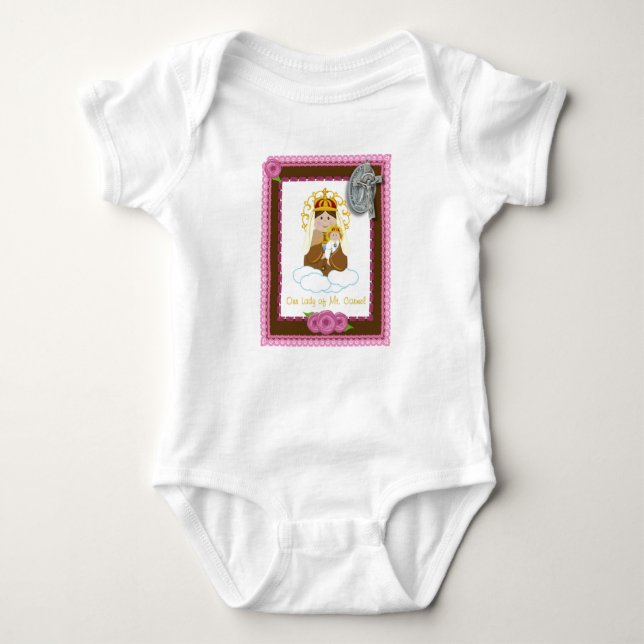 T-shirt Baby Girl Scapular (Frente)
