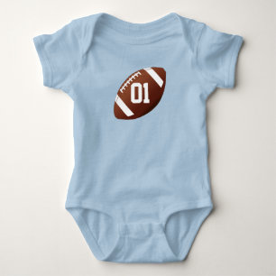 T-shirt Baby Jersey Romper Personalizado de Futebol