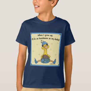 T-shirt Baby Peacock Handsome como pai