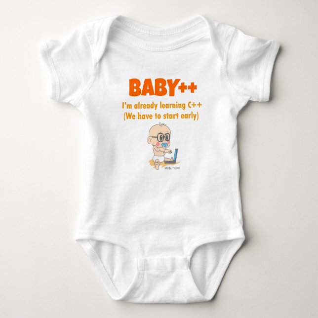 T-shirt Baby Plus Plus (Frente)