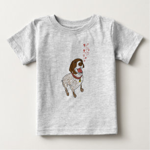 T-shirt Baby Romper SPG Heart