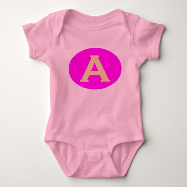 T-shirt Babygrow. Design: Rubrique A - Pique o fundo (Frente)
