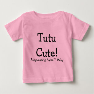 T-shirt Babyvestindo Barre Tutu Cute